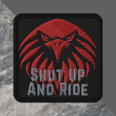 Menacing Eagle Embroidered Patch